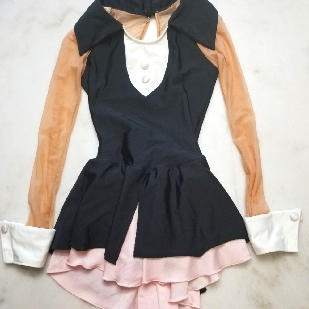 Figure skating dance acro rhythm gymnastics dress